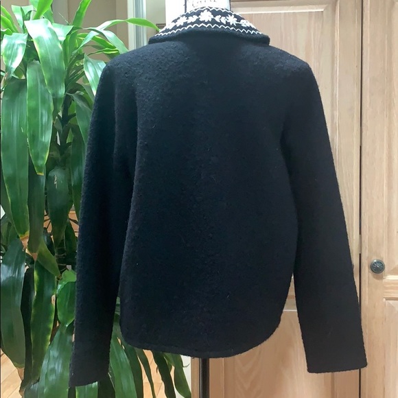 Deane and white wool coat size L - Picture 2 of 4